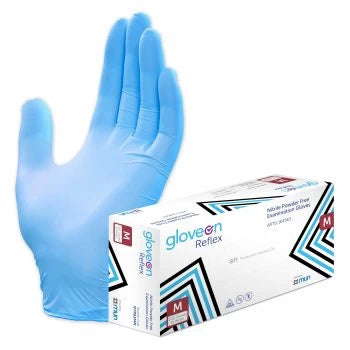 Reflex Nitrile Examination Gloves