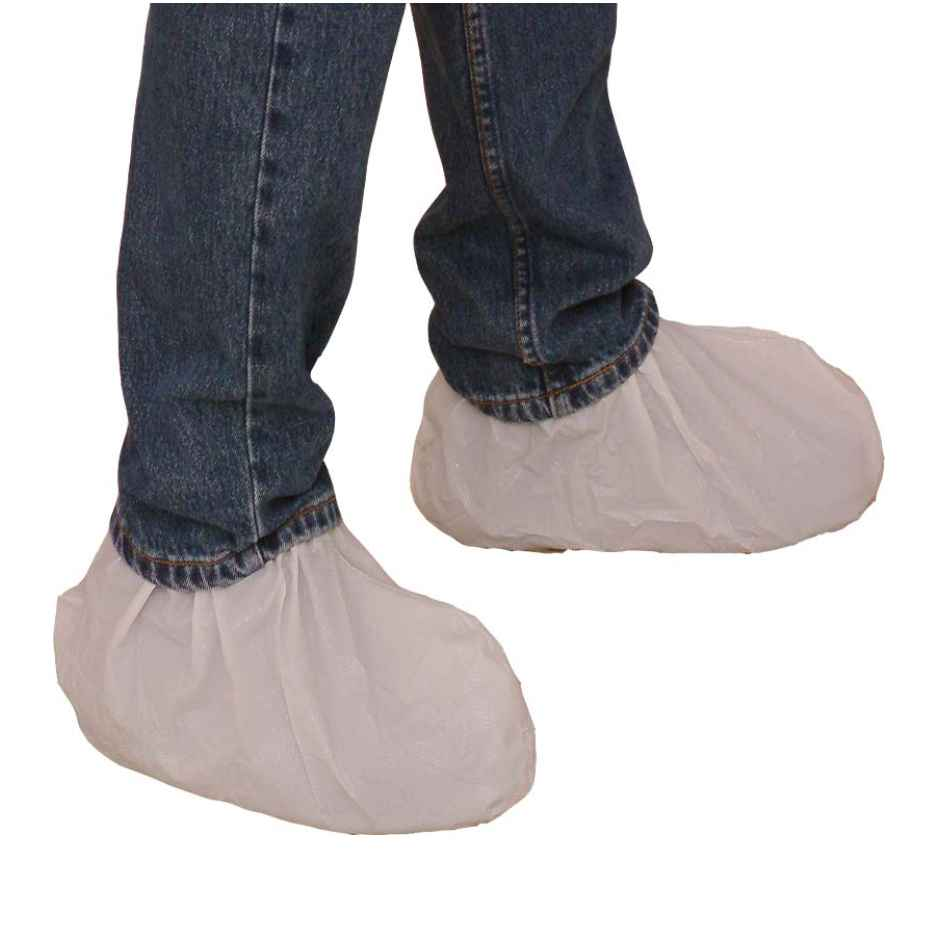 Overshoes White Nonslip (100)
