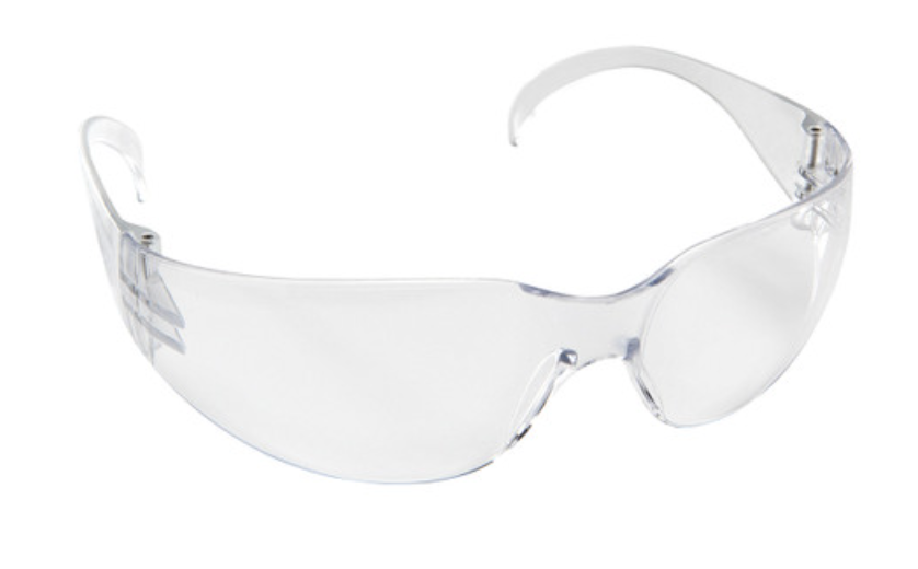 Rapper Clear Lense Safety Glasses