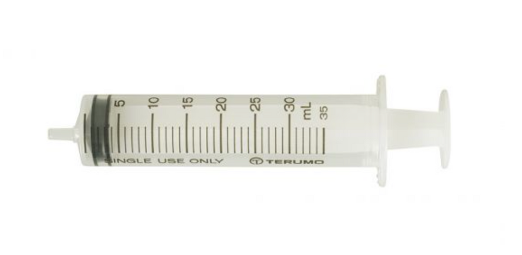 Syringe Eccentric Luer Slip