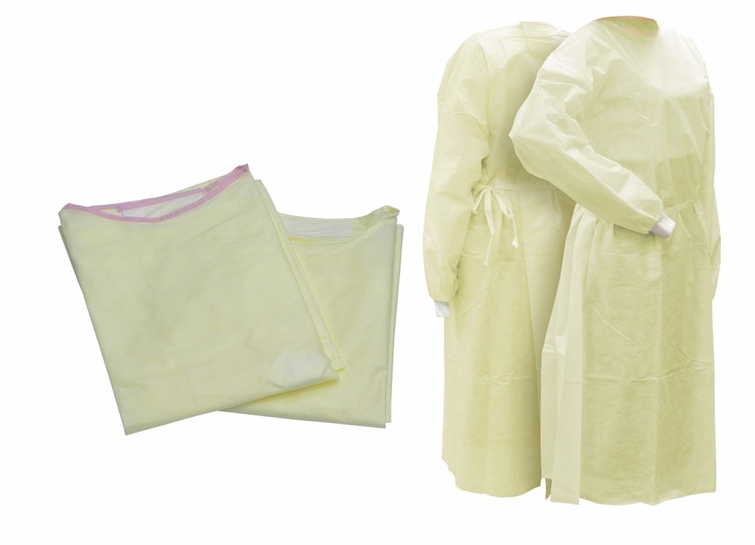 Medicom SMS Isolation Gown Yellow Level 1 (50pkt)