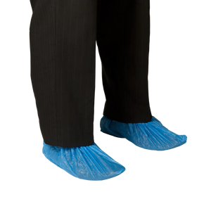 Shoe Covers PVC Blue